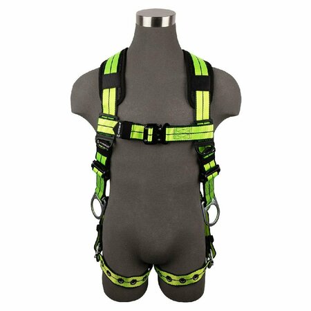 SAFEWAZE PRO+ Full Body Harness: 3D, QC Chest, TB Legs FS-FLEX285